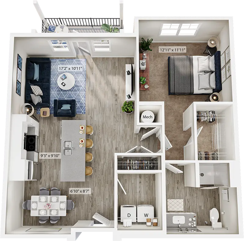The Frazier Floor Plan